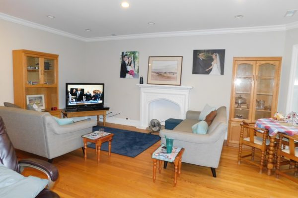 834-40 Judson living room with side dining area