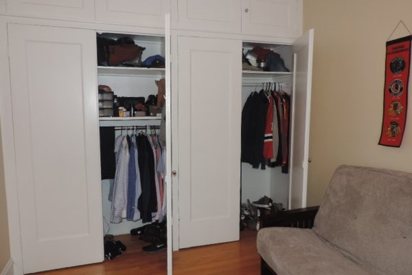 612 Sheridan Road/104 Keeney closet space